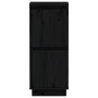 Sideboard 2 Stück massives schwarzes Kiefernholz 31,5x34x75 cm von vidaXL, Sideboards - Ref: Foro24-813389, Preis: 66,96 €, R...