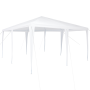 Toldo para Fiestas Blanco 4x4 m PE de , Carpas y cenadores - Ref: Foro24-42003421, Precio: 90,17 €, Descuento: %