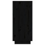 Sideboard 2 Stück massives schwarzes Kiefernholz 31,5x34x75 cm von vidaXL, Sideboards - Ref: Foro24-813389, Preis: 79,53 €, R...