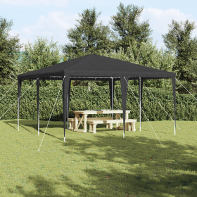 Carpa para Fiestas Antracita 4x4 m PE de , Carpas y cenadores - Ref: Foro24-42003423, Precio: 90,17 €, Descuento: %