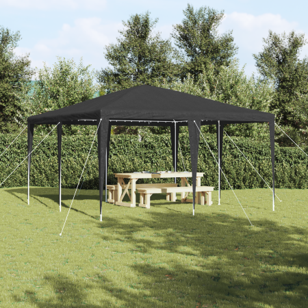 Carpa para Fiestas Antracita 4x4 m PE de , Carpas y cenadores - Ref: Foro24-42003423, Precio: 90,17 €, Descuento: %