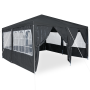 Carpa de Fiesta con 8 Paredes Laterales Antracita 4x4 m PE de , Carpas y cenadores - Ref: Foro24-42003427, Precio: 127,38 €, ...