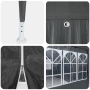 Carpa de Fiesta con 8 Paredes Laterales Antracita 4x4 m PE de , Carpas y cenadores - Ref: Foro24-42003427, Precio: 127,38 €, ...