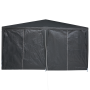 Carpa de Fiesta con 8 Paredes Laterales Antracita 4x4 m PE de , Carpas y cenadores - Ref: Foro24-42003427, Precio: 127,38 €, ...