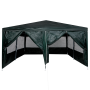 Carpa de Fiesta con 8 Laterales Verdes 4x4 m PE de , Carpas y cenadores - Ref: Foro24-42003428, Precio: 127,38 €, Descuento: %