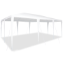Toldo de Fiesta Blanco 6x4 m PE de , Carpas y cenadores - Ref: Foro24-42003429, Precio: 119,31 €, Descuento: %