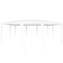 Toldo de Fiesta Blanco 6x4 m PE de , Carpas y cenadores - Ref: Foro24-42003429, Precio: 119,31 €, Descuento: %