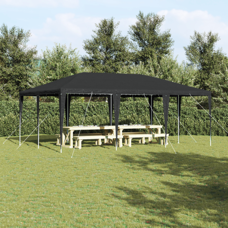 Carpa para fiestas Antracita 6x4 m PE de , Carpas y cenadores - Ref: Foro24-42003431, Precio: 119,31 €, Descuento: %