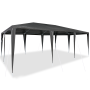 Carpa para fiestas Antracita 6x4 m PE de , Carpas y cenadores - Ref: Foro24-42003431, Precio: 119,31 €, Descuento: %