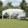 Carpa de Fiesta con 10 Paredes Laterales Blanca 6x4 m PE de , Carpas y cenadores - Ref: Foro24-42003433, Precio: 158,82 €, De...