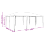 Toldo de Fiesta Verde 6x4 m PE de , Carpas y cenadores - Ref: Foro24-42003432, Precio: 119,31 €, Descuento: %