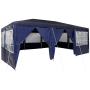 Toldo de Fiesta con 10 Paredes Laterales Azul 6x4 m PE de , Carpas y cenadores - Ref: Foro24-42003434, Precio: 158,82 €, Desc...