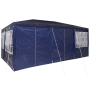 Toldo de Fiesta con 10 Paredes Laterales Azul 6x4 m PE de , Carpas y cenadores - Ref: Foro24-42003434, Precio: 158,82 €, Desc...