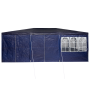 Toldo de Fiesta con 10 Paredes Laterales Azul 6x4 m PE de , Carpas y cenadores - Ref: Foro24-42003434, Precio: 158,82 €, Desc...