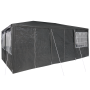 Toldo para Fiestas con 10 Paredes Laterales Antracita 6x4 m PE de , Carpas y cenadores - Ref: Foro24-42003435, Precio: 158,82...