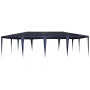 Toldo de Fiesta Azul 8x4 m PE de , Carpas y cenadores - Ref: Foro24-42003438, Precio: 141,27 €, Descuento: %
