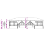 Carpa para Fiestas con 12 Paredes Blancas 8x4 m PE de , Carpas y cenadores - Ref: Foro24-42003441, Precio: 190,50 €, Descuent...