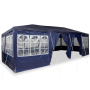 Carpa con 12 Laterales Azules 8x4 m PE de , Carpas y cenadores - Ref: Foro24-42003442, Precio: 190,50 €, Descuento: %