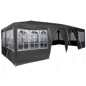 Toldo para Fiestas con 12 Paredes Laterales Antracita 8x4 m PE de , Carpas y cenadores - Ref: Foro24-42003443, Precio: 210,37...