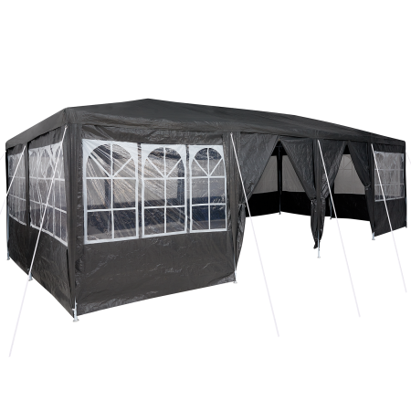 Toldo para Fiestas con 12 Paredes Laterales Antracita 8x4 m PE de , Carpas y cenadores - Ref: Foro24-42003443, Precio: 190,50...