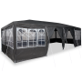 Toldo para Fiestas con 12 Paredes Laterales Antracita 8x4 m PE de , Carpas y cenadores - Ref: Foro24-42003443, Precio: 190,50...