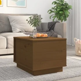Solid honey brown pine wood coffee table 40x50x35 cm by vidaXL, Coffee table - Ref: Foro24-813413, Price: 51,09 €, Discount: %
