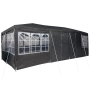 Toldo para Fiestas con 12 Paredes Laterales Antracita 8x4 m PE de , Carpas y cenadores - Ref: Foro24-42003443, Precio: 190,50...