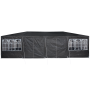 Toldo para Fiestas con 12 Paredes Laterales Antracita 8x4 m PE de , Carpas y cenadores - Ref: Foro24-42003443, Precio: 190,50...