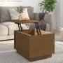 Massiver Couchtisch aus honigbraunem Kiefernholz, 40 x 50 x 35 cm von vidaXL, Couchtisch - Ref: Foro24-813413, Preis: 51,09 €...