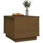 Massiver Couchtisch aus honigbraunem Kiefernholz, 40 x 50 x 35 cm von vidaXL, Couchtisch - Ref: Foro24-813413, Preis: 51,09 €...