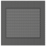 Alfombra al Aire Libre "ARAKIL" Negra y Gris 300x300 cm PP de , Protectores para exterior - Ref: Foro24-42003459, Precio: 80,...