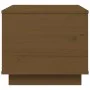 Massiver Couchtisch aus honigbraunem Kiefernholz, 40 x 50 x 35 cm von vidaXL, Couchtisch - Ref: Foro24-813413, Preis: 51,09 €...