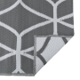 Alfombra Exterior ARAKIL de Gris y Blanco Poliéster 300 x 500 cm de , Protectores para exterior - Ref: Foro24-42003473, Preci...