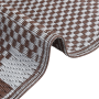 Alfombra Exterior ARAKIL Marrón y blanco Polipropileno 300 x 400 cm de , Protectores para exterior - Ref: Foro24-42003482, Pr...