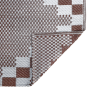 Alfombra Exterior ARAKIL Marrón y blanco Polipropileno 300 x 400 cm de , Protectores para exterior - Ref: Foro24-42003482, Pr...