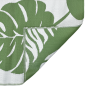 Manta de Exterior ARAKIL Verde y Blanco Poliéster Grande Patrón de , Protectores para exterior - Ref: Foro24-42003534, Precio...