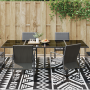 Alfombra Exterior ARAKIL Negra y blanca Polipropileno 300 x 400 cm de , Protectores para exterior - Ref: Foro24-42003553, Pre...