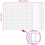 Valla Europea Gris 1x25 m Acero de , Paneles de vallas - Ref: Foro24-42004533, Precio: 93,40 €, Descuento: %