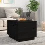 Solid black pine wood coffee table 40x50x35 cm by vidaXL, Coffee table - Ref: Foro24-813414, Price: 65,81 €, Discount: %
