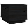Couchtisch aus massivem Kiefernholz schwarz 40x50x35 cm von vidaXL, Couchtisch - Ref: Foro24-813414, Preis: 66,65 €, Rabatt: %