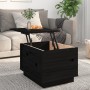 Couchtisch aus massivem Kiefernholz schwarz 40x50x35 cm von vidaXL, Couchtisch - Ref: Foro24-813414, Preis: 66,65 €, Rabatt: %