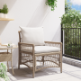 Silla de Jardín con Cojines Beige 60x70x78 cm de Ratán de , Sillas de jardín - Ref: Foro24-42006221, Precio: 122,20 €, Descue...
