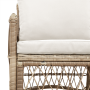 Silla de Jardín con Cojines Beige 60x70x78 cm de Ratán de , Sillas de jardín - Ref: Foro24-42006221, Precio: 122,20 €, Descue...