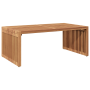 Mesa Lateral de Jardín 90x49.7x36 cm Madera Maciza de Teca