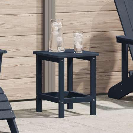 Mesa Lateral Adirondack Azul Marino 38x38x46 cm HDPE de , Mesas de jardín - Ref: Foro24-42006634, Precio: 38,18 €