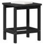 Mesa Lateral Adirondack Negra 38x38x45 cm HDPE