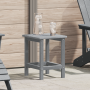 Mesa Lateral Adirondack Gris Claro 38x38x45 cm HDPE de , Mesas de jardín - Ref: Foro24-42006636, Precio: 40,11 €, Descuento: %