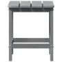 Mesa Lateral Adirondack Gris Claro 38x38x45 cm HDPE de , Mesas de jardín - Ref: Foro24-42006636, Precio: 40,11 €, Descuento: %