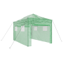 Invernadero Tipo Cámara con Estructura Plegable Verde 410x280x315 cm Acero | Foro24.es | Tu tienda online para hogar, jardín y más Foro24.es