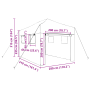 Invernadero Tipo Cámara con Estructura Plegable Verde 410x280x315 cm Acero | Foro24.es | Tu tienda online para hogar, jardín y más Foro24.es